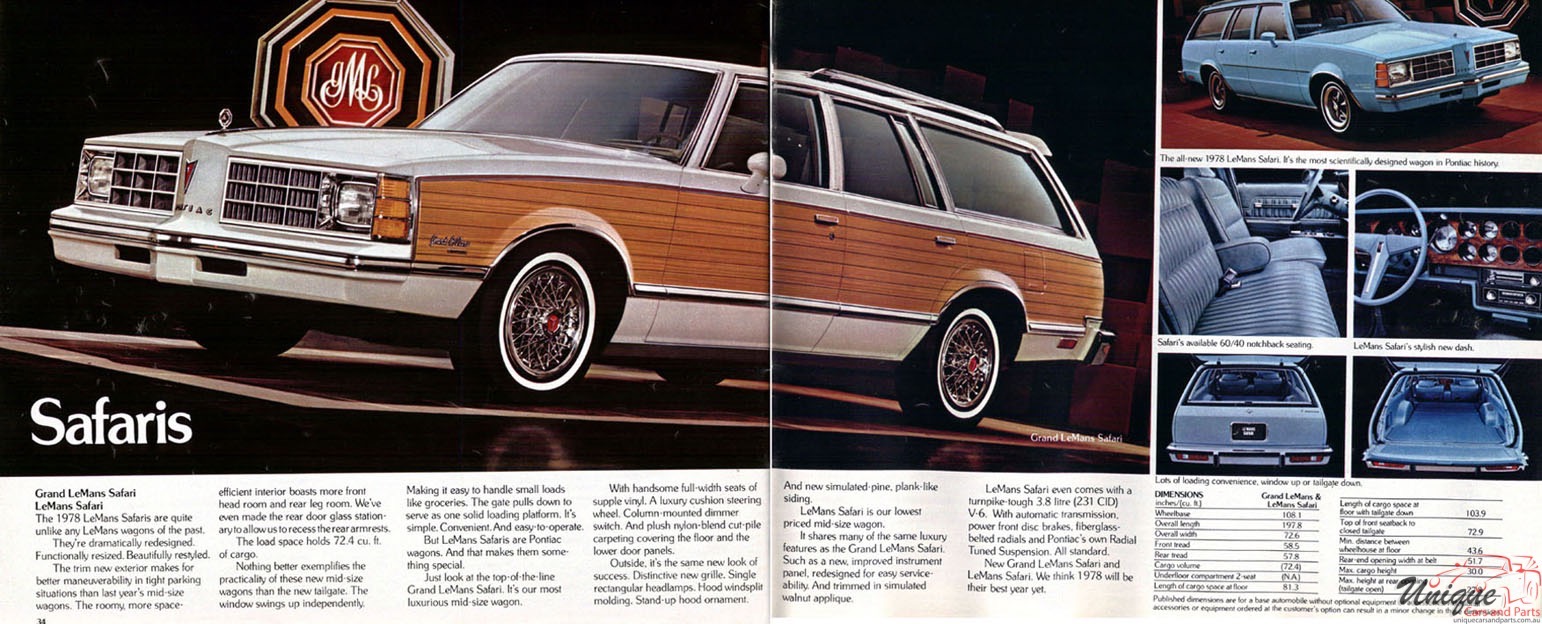 1978 Pontiac Brochure Page 20